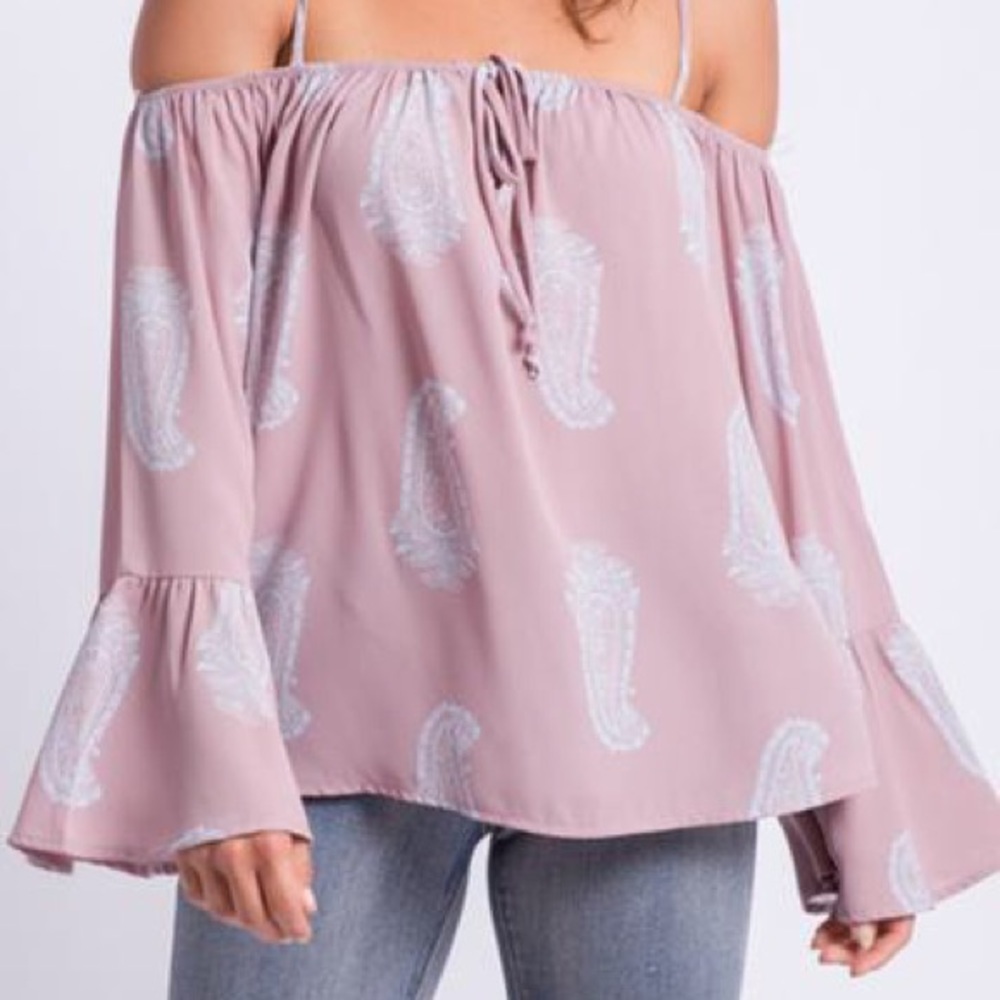 Off The Shoulder Peasant Blouse